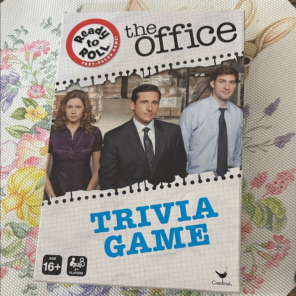 The Office Trivia Game - White and Blue